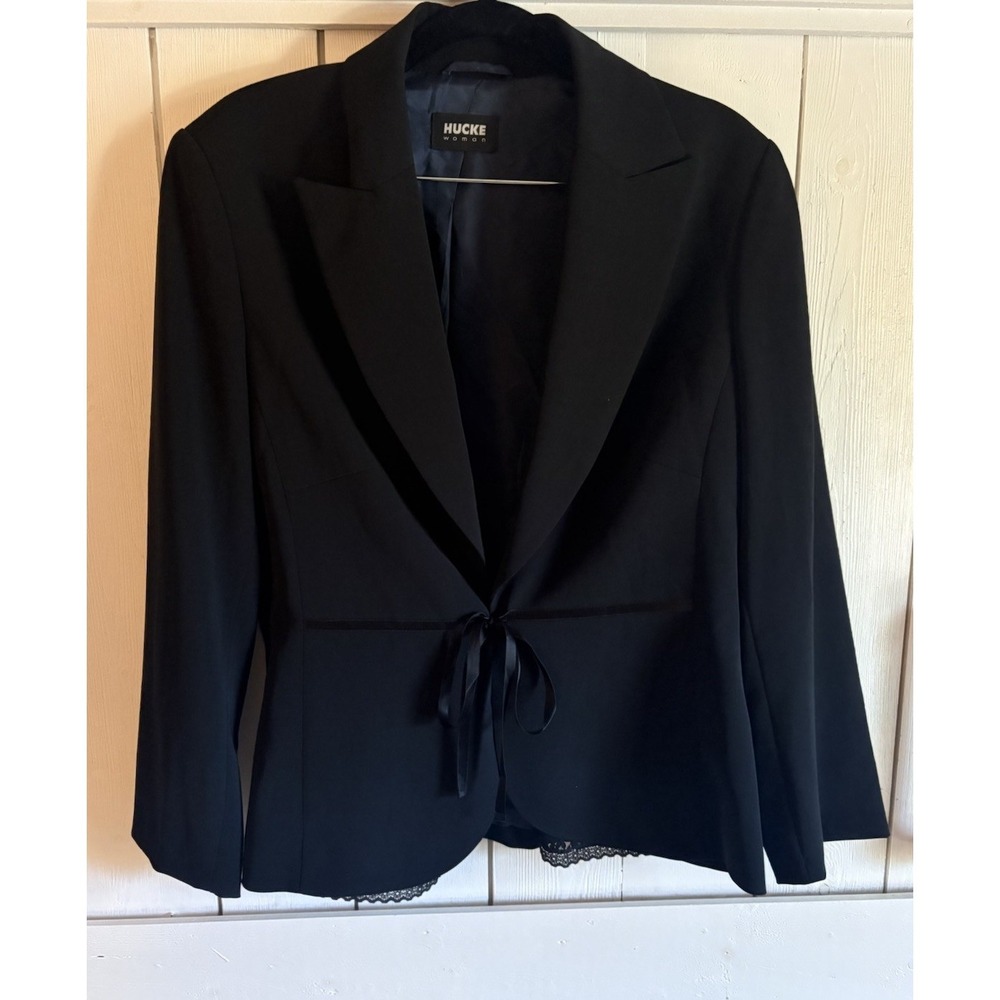 HUCKE BLACK Blazer 12